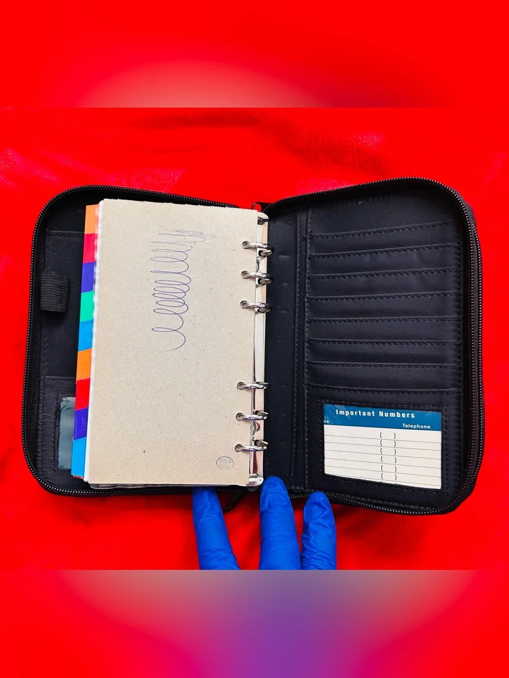 2001 Tiger Wallet Wiz all-in-one planner organizer
